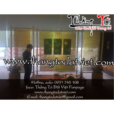 cho thuê mành tre 3